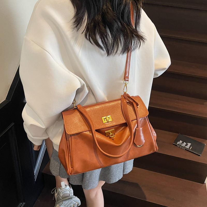 Retro Large Capacity Tote Bag