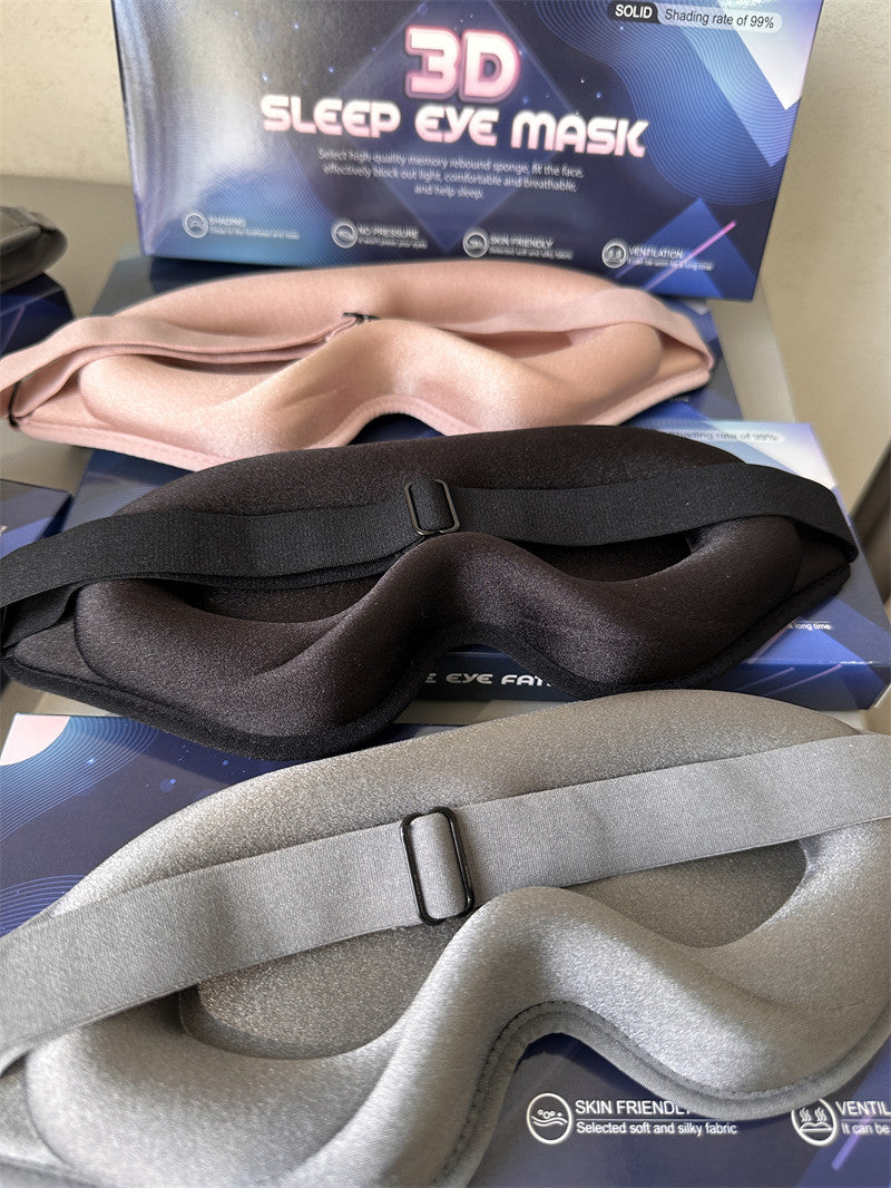 3D Three-Dimensional Integrated Sleep Eye Mask